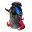 Blue Revolt (Head) - Free Fire Skins