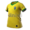 CBF Football Jersey - Yellow (Top) - Free Fire Skins