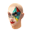 Crowned Spades (Facepaint) - Free Fire Skins