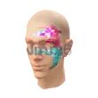 Disco Lights Facepaint - Free Fire Skins