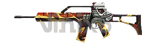 G36 - Fiery Fantasy - Free Fire Guns