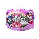 Gloo Wall - Pinky Kitten - Free Fire Gloo Walls