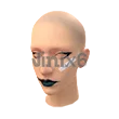 K.O. Night - Shock (Facepaint) - Free Fire Skins