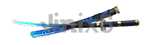 Katana - Deep Aqua - Free Fire Guns