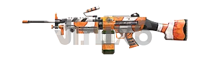 M249 - Clownfish - Free Fire Guns