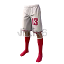 No. 13 White Jersey (Bottom) - Free Fire Skins