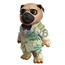 Pet Skin: Aloha Pug