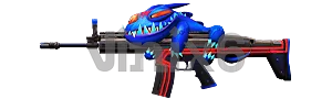 SCAR - Monster Attack - Free Fire Guns