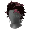 Tanjiro's Mask - Free Fire Skins