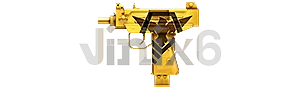 The Golden Mini Uzi - Free Fire Guns