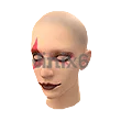Wrathful Wackadoo (Facepaint) - Free Fire Skins